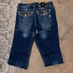 Miss Me Jeans Crystals Bedazzled Like New Jeans